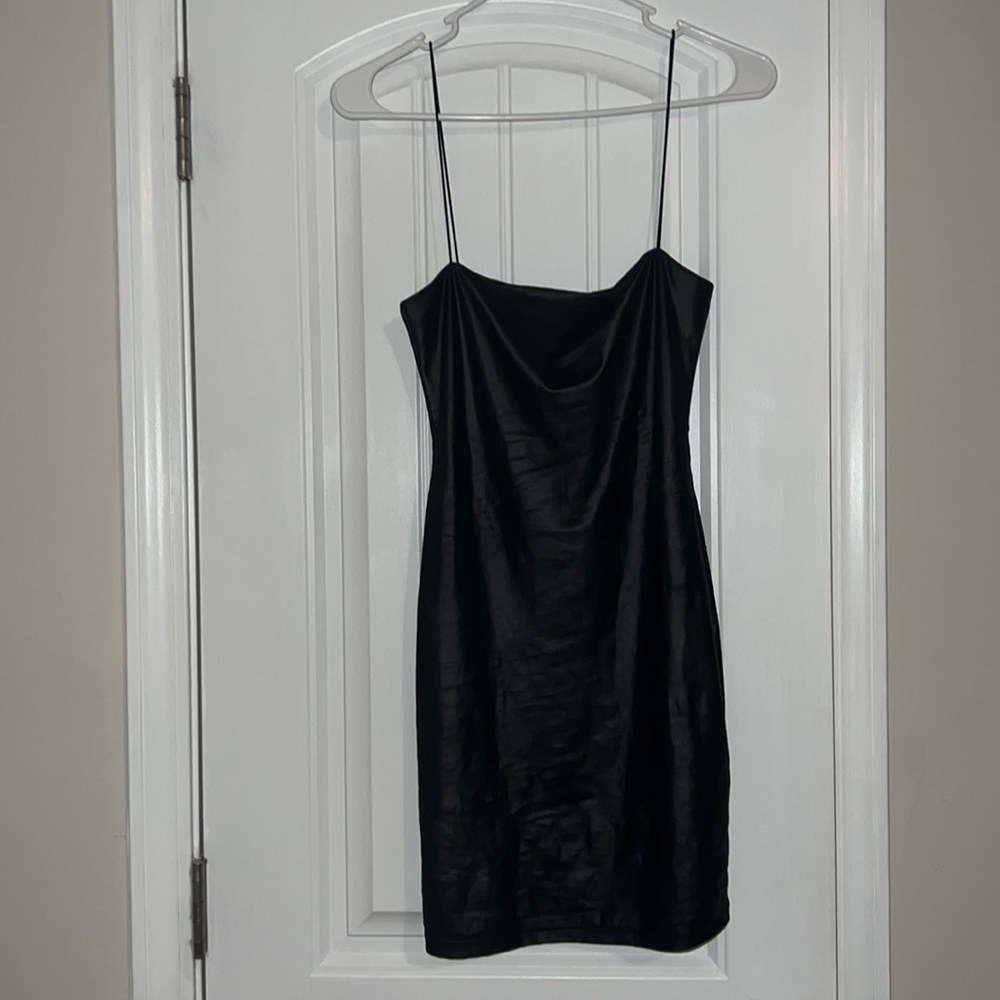 Black Fashion Nova Bodycon Mini Dress